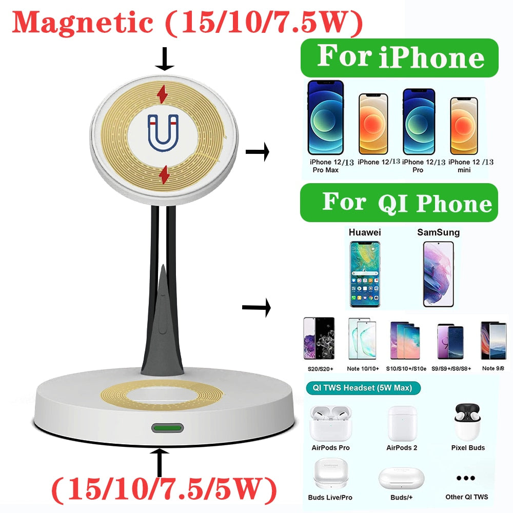 Magnetic Apple Wireless Charger